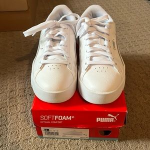 Women’s Puma Jada Shoes. All white, size 6.5